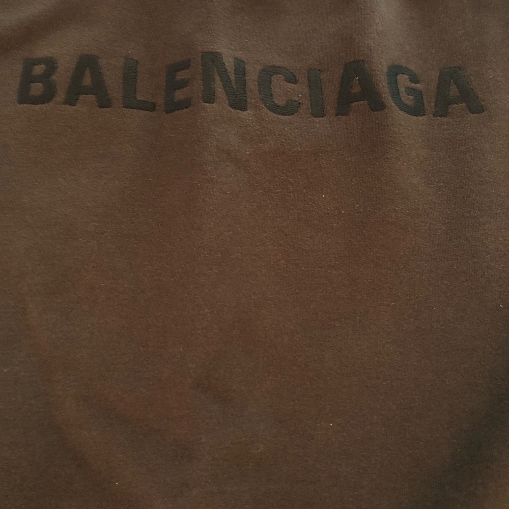 Balenciaga Gray crewneck sweatshirt